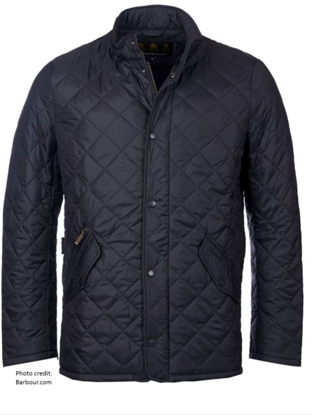 Barbour Men's Flyweight Chelsea Quilt Jacket, Navy size XL